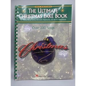 The Ultimate Christmas Fake Book Songbook Hal Leonard Holiday Sheet Music